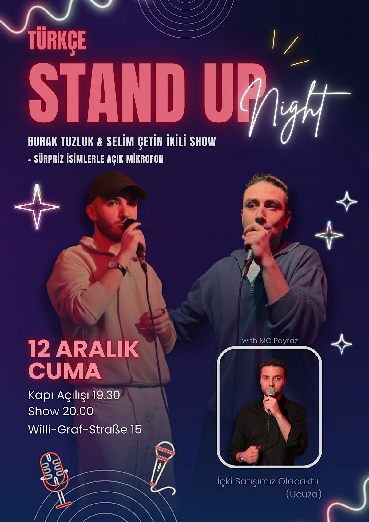 Tuzluk & Selim ikili T\u00fcrk\u00e7e Stand Up show