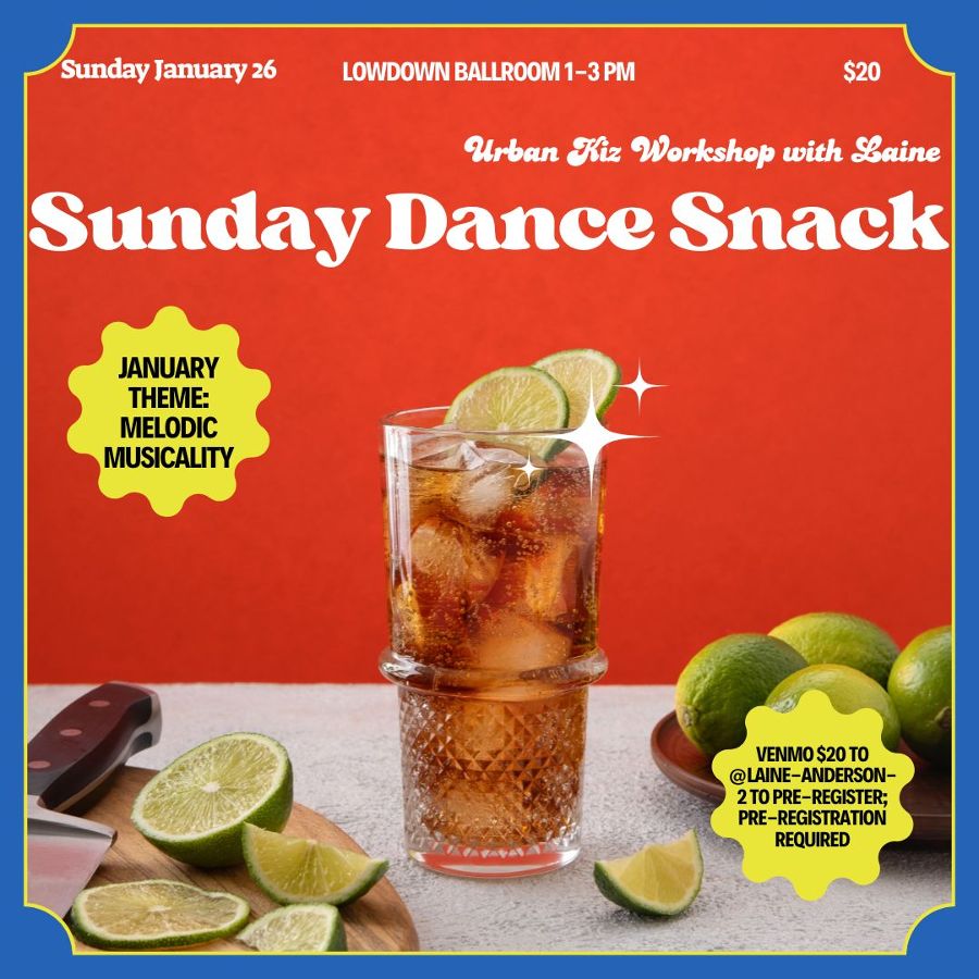 Sunday Dance Snack: Melodic Musicality!