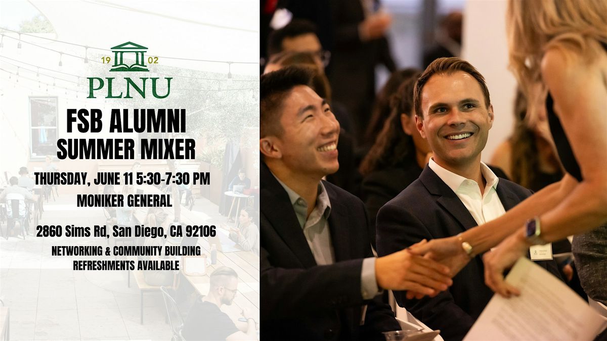 Fermanian School of Business Alumni Summer Mixer 2026