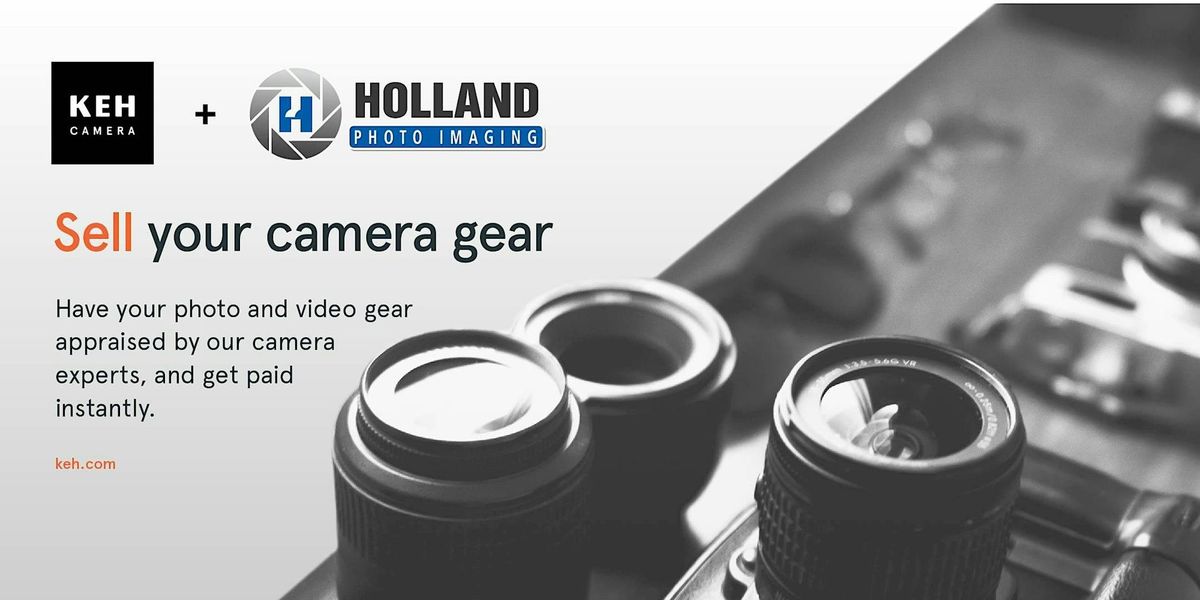 Sell your camera gear (free event) at Holland Photo Imaging