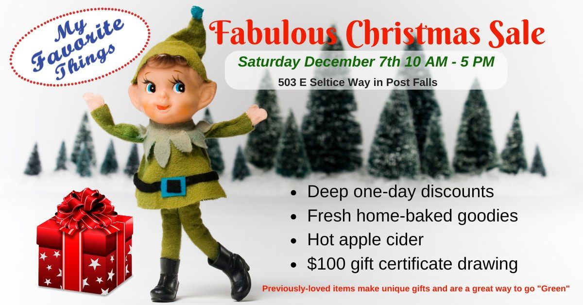 Fabulous Christmas Sale