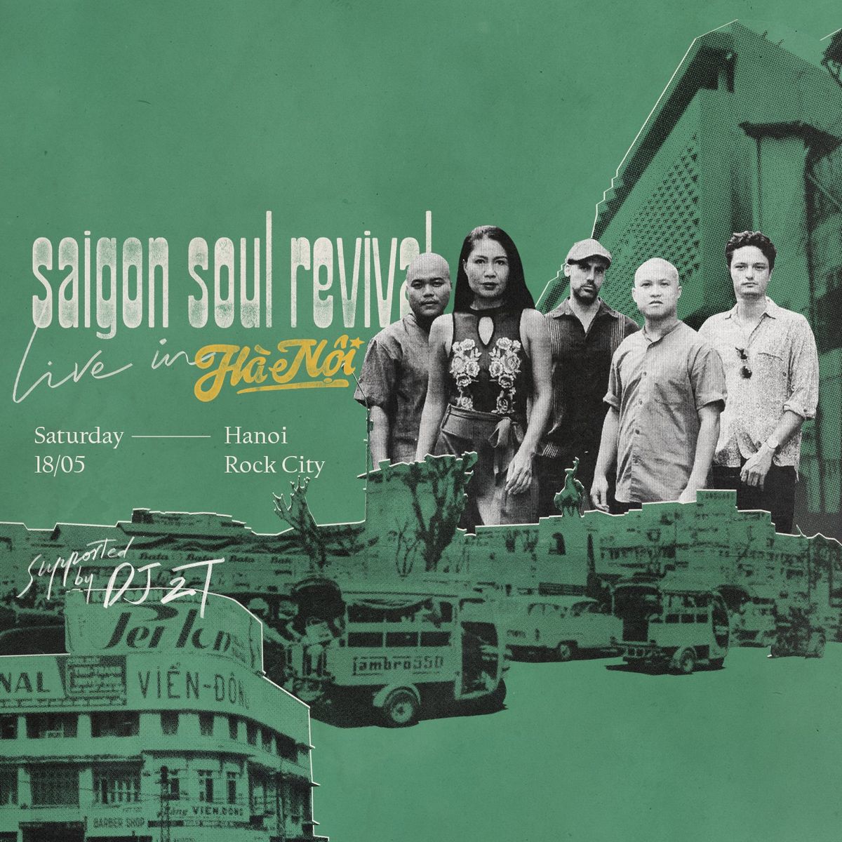 Saigon Soul Revival LIVE in Hanoi - "M\u1ed1i L\u01b0\u01a1ng Duy\u00ean" Album Release Tour