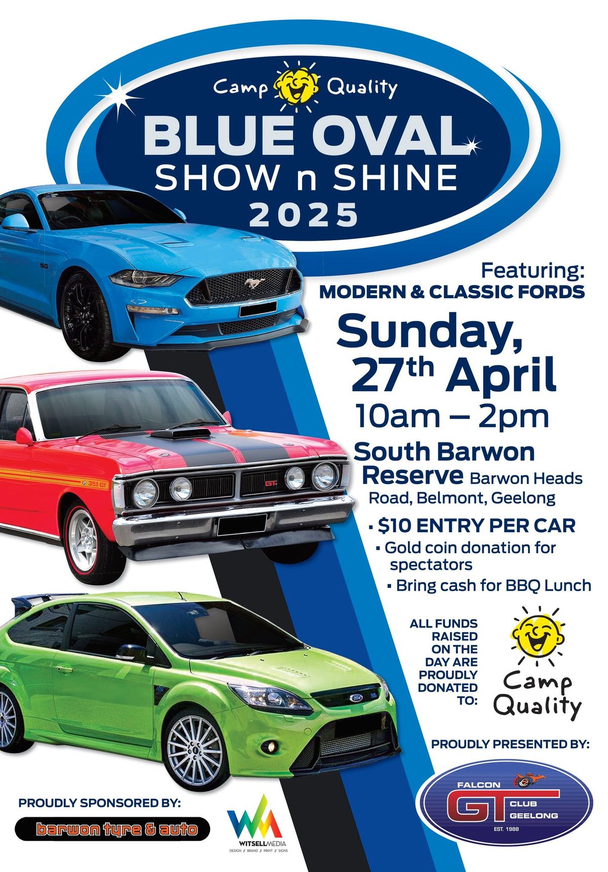 BLUE OVAL Show n Shine