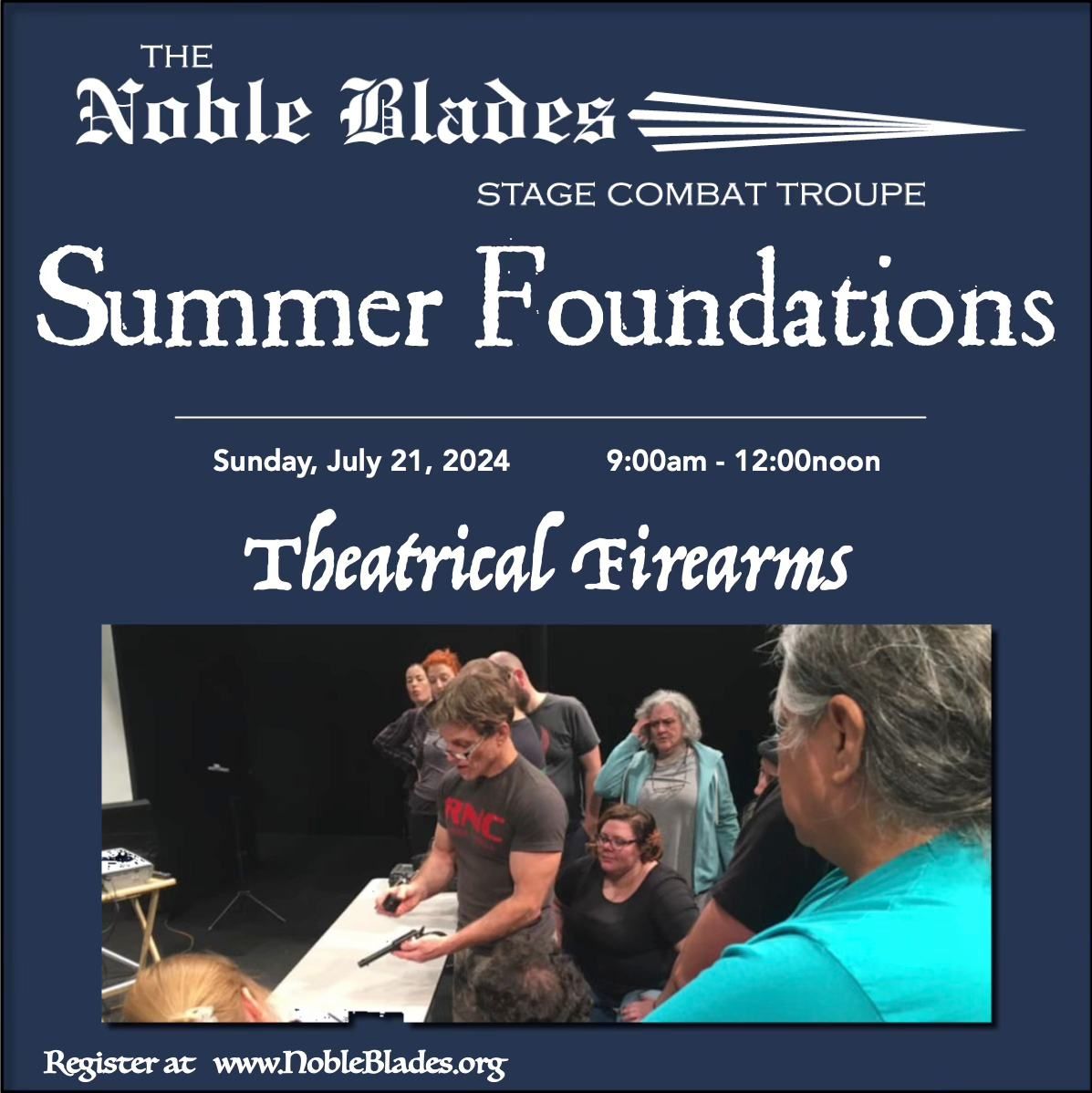 Theatrical Firearms \u2013 Summer Foundations