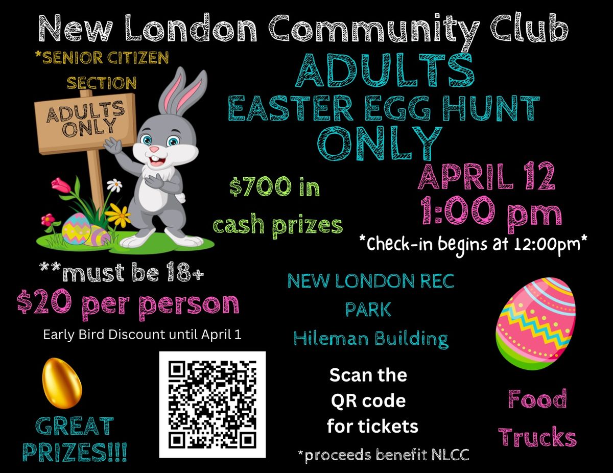 2025 NLCC Adults ONLY Easter Egg Hunt! 