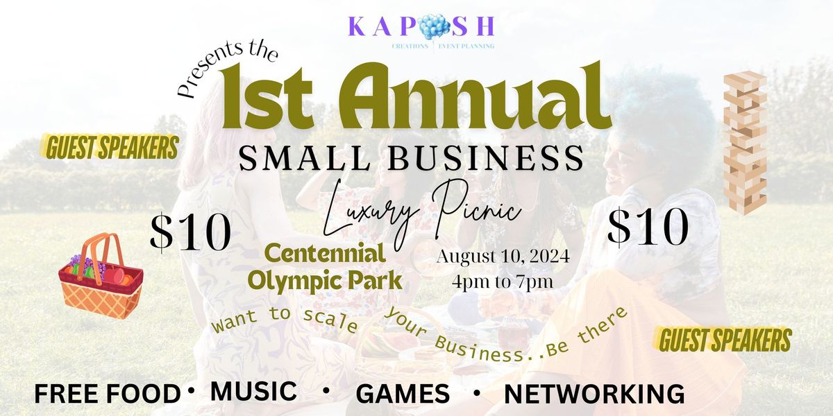 1st Annual Small Business Luxury Picnic