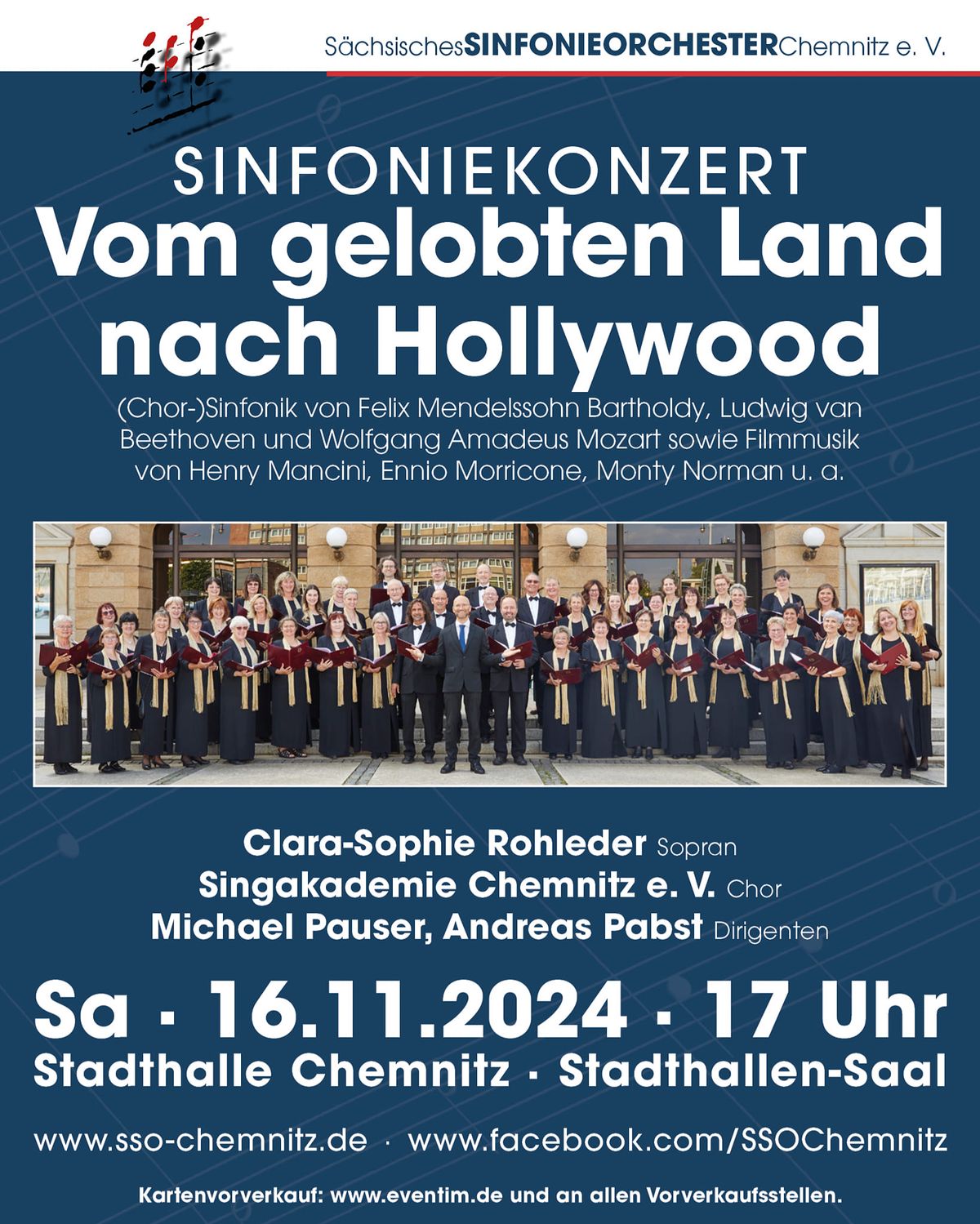 Sinfoniekonzert des SSO mit der Singakademie Chemnitz