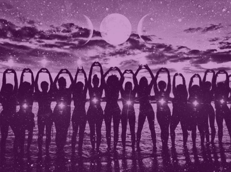 October Teen Moon Circle 