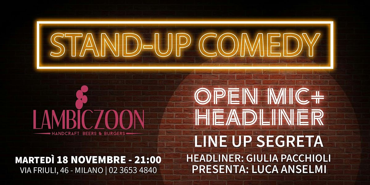 STAND-UP COMEDY