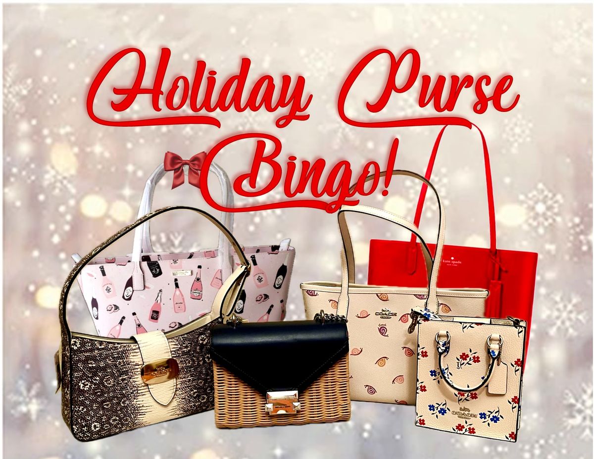 Annual Holiday Purse Bingo