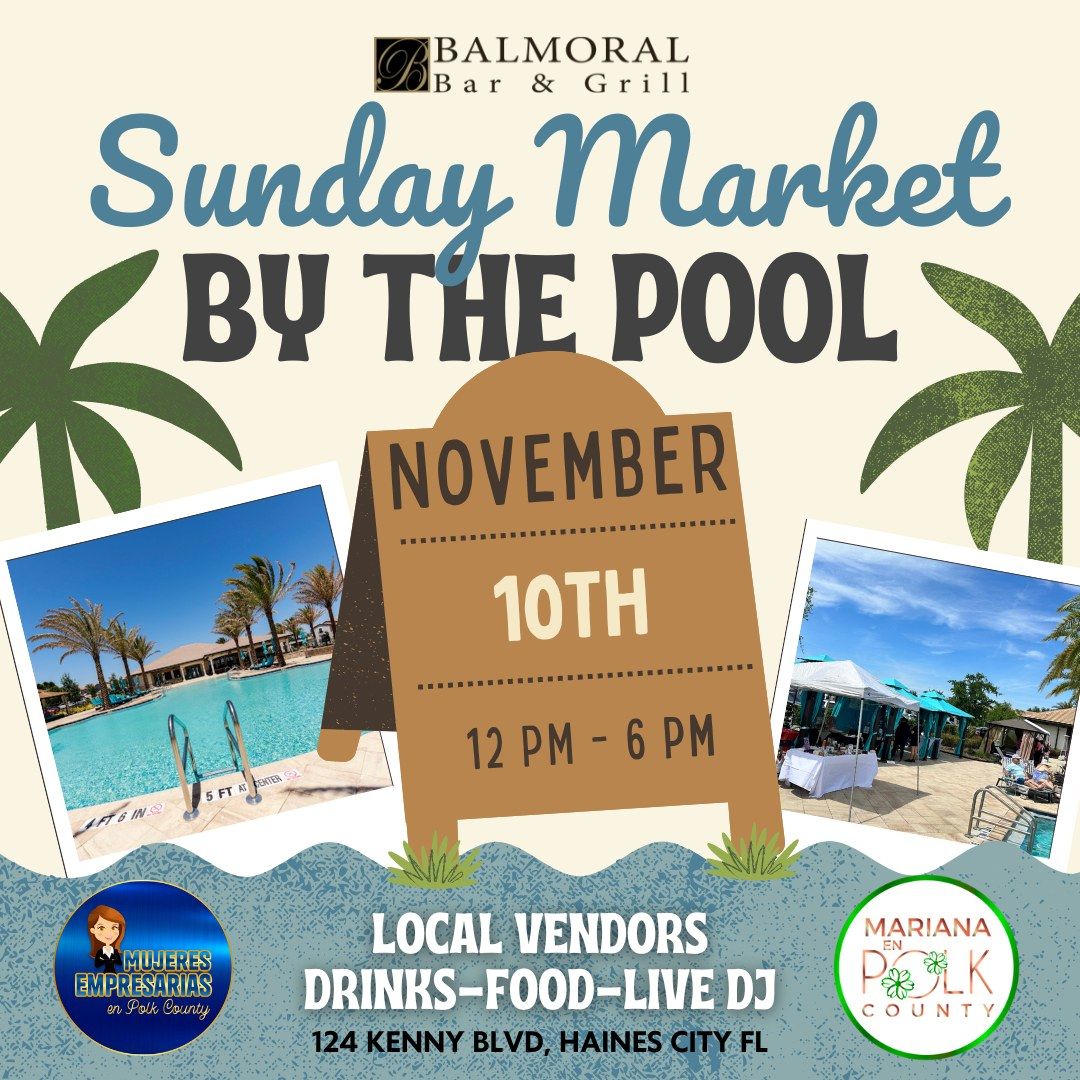 Sunday Market By The Pool