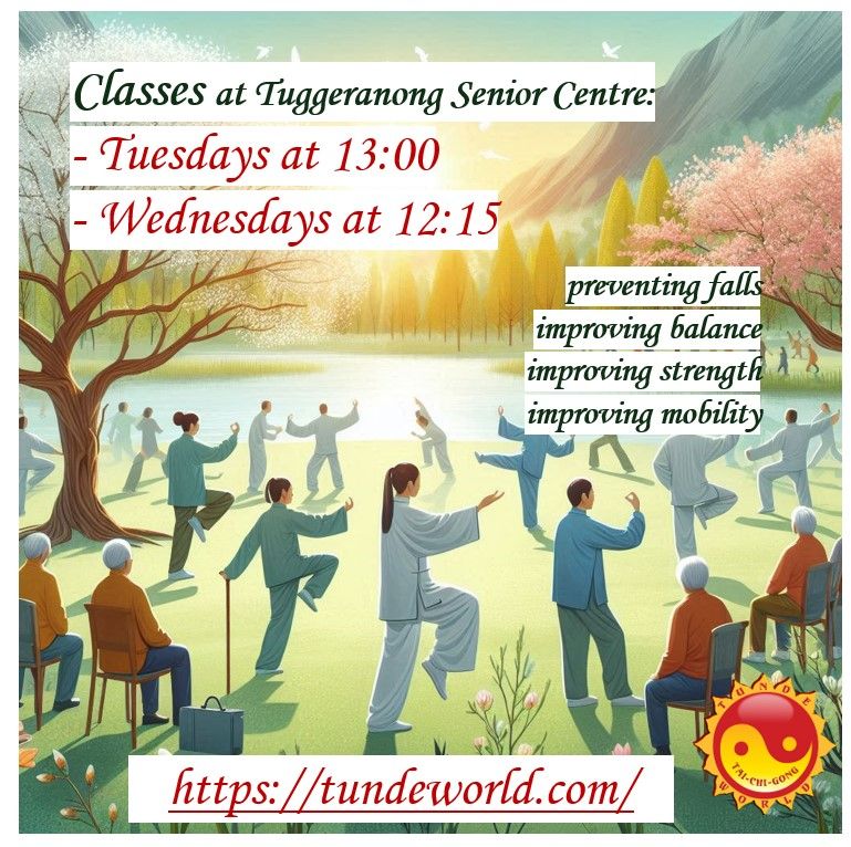 Tai Chi and Qigong at Tuggeranong-Senior-Centre