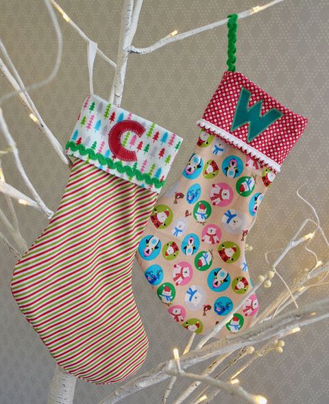 The G&G Stitch Academy Kid's Christmas stockings