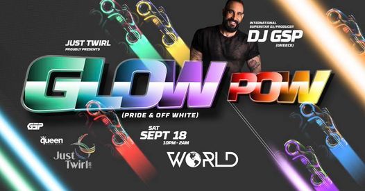 GLOW POW! (Pride & Off White) Just Twirl Party