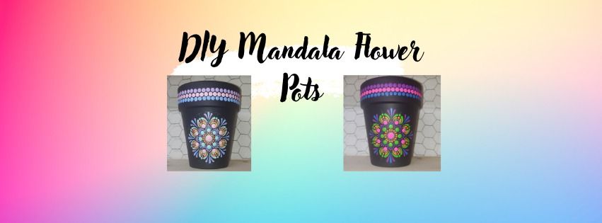 DIY Mandala Clay Flower Pot*April 17 2025