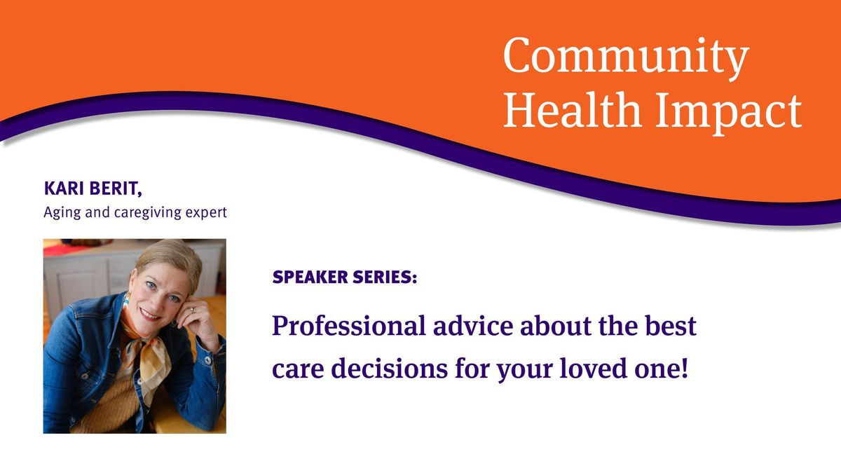 Community Health Impact Speaker Series: Kari Berit \u2014 Salem