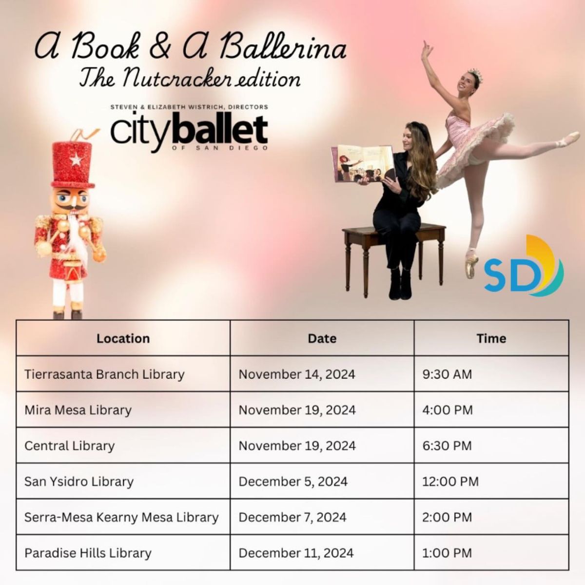 A Book & A Ballerina - The Nutcracker edition!