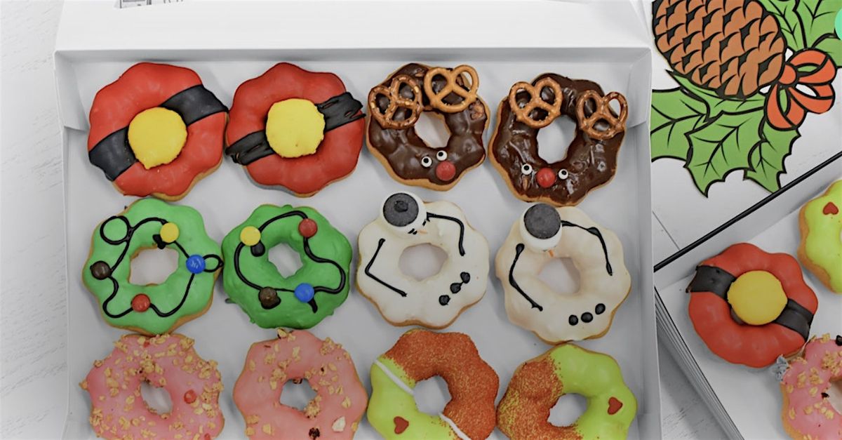 Little Chef's Holiday Donut Decorating