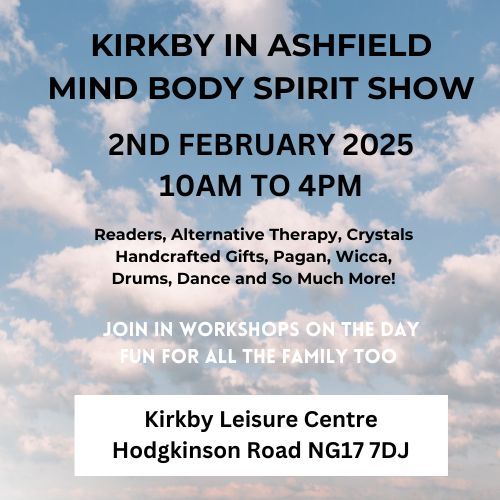 KIRKBY IN ASHFIELD MIND BODY SPIRIT SHOW