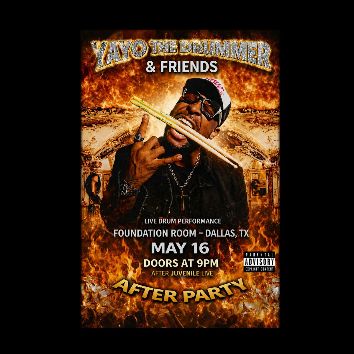 YAYO THE DRUMMER & FRIENDS: OFFICIAL AFTER PARTY