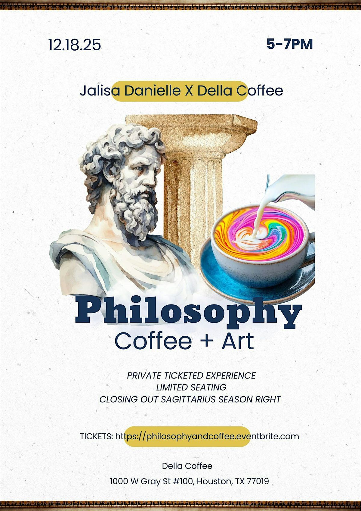 Philosophy & Coffee: A Guided Conversation Experience at DELLA