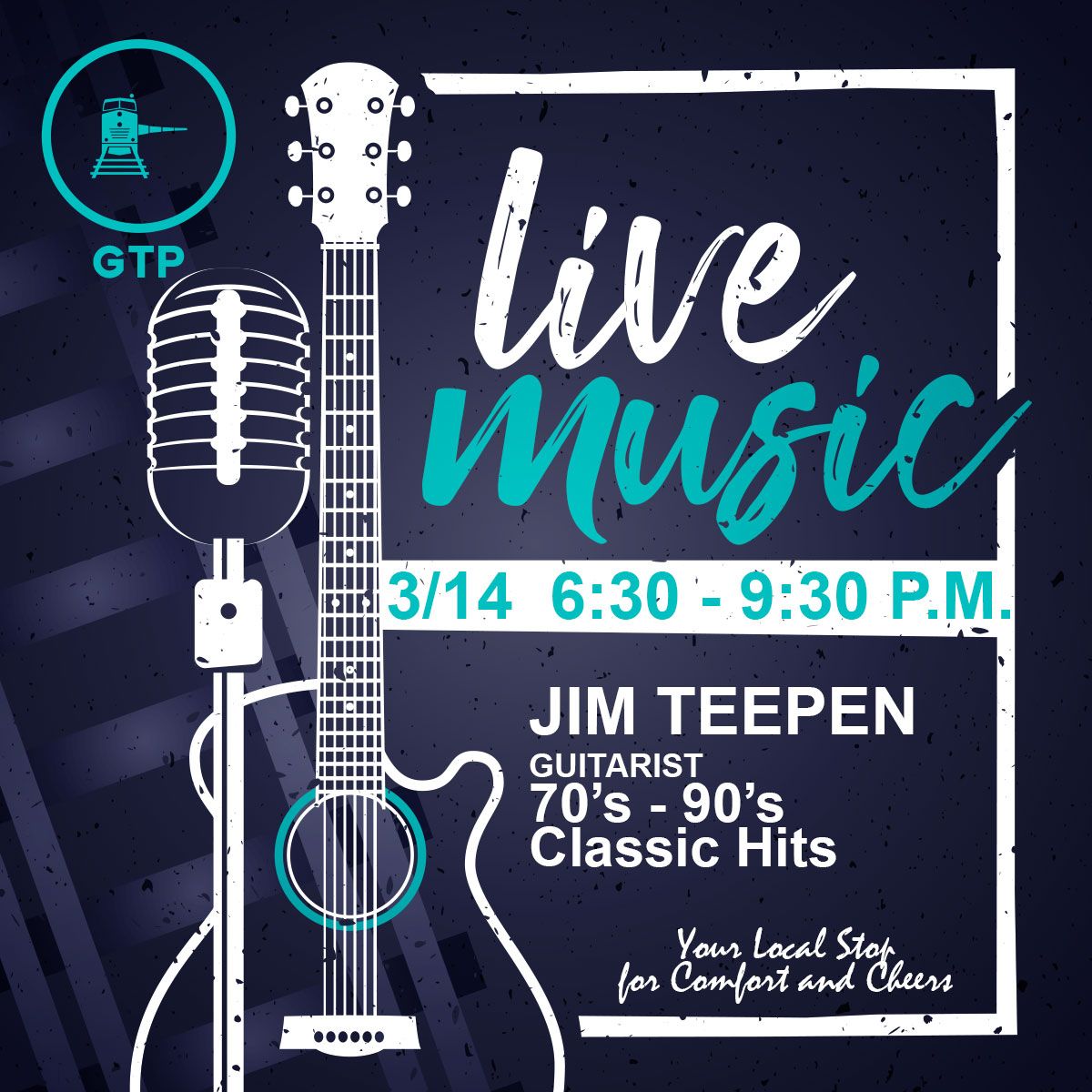 Jim Teepen - Live at Glendale Trackside Pub!