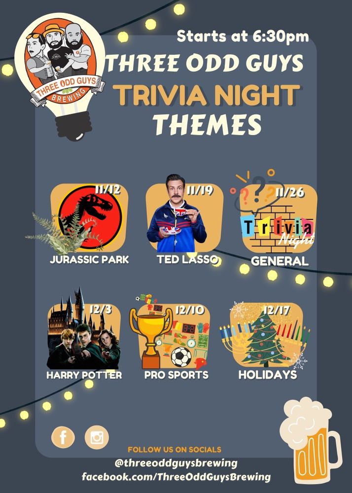 \u201cHoliday\u201d Trivia! 12\/17\/24 6:30pm