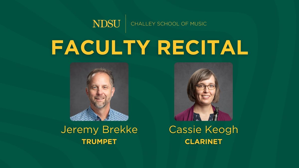 Faculty Recital: Jeremy Brekke and Cassie Keogh