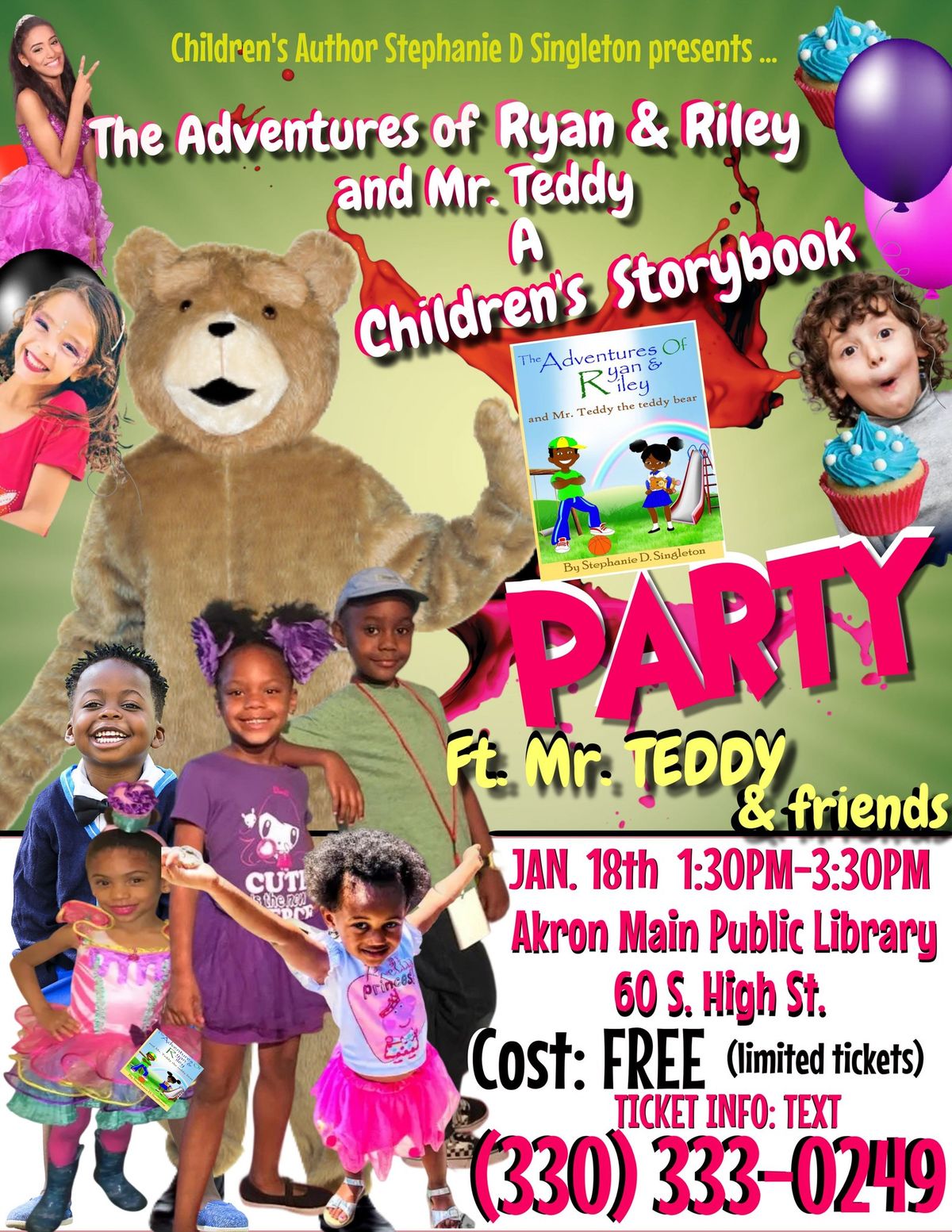 The Adventures of Ryan & Riley and Mr. Teddy Storybook Party