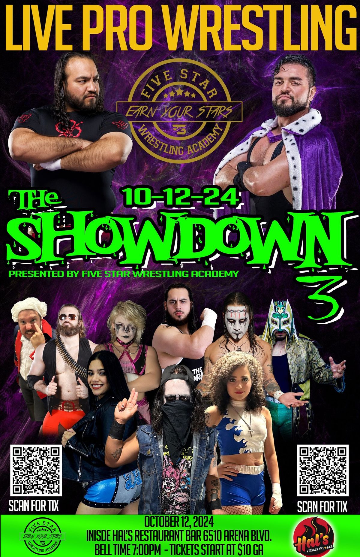 The Showdown 3 - Presented by Five Star Wrestling Academy