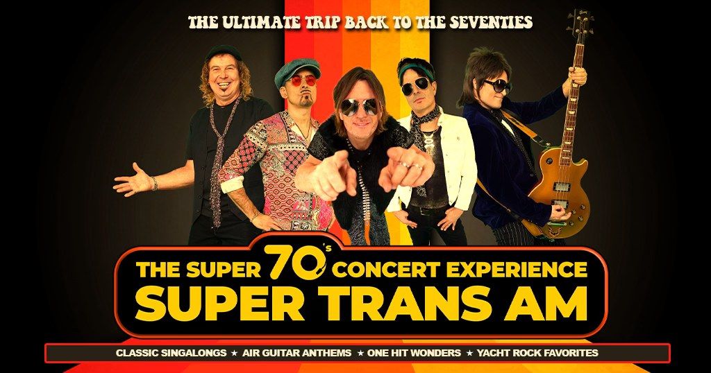 The Super 70's Concert Experience featuring Super Trans Am at Muskiest Cafe, Bethlehem, PA