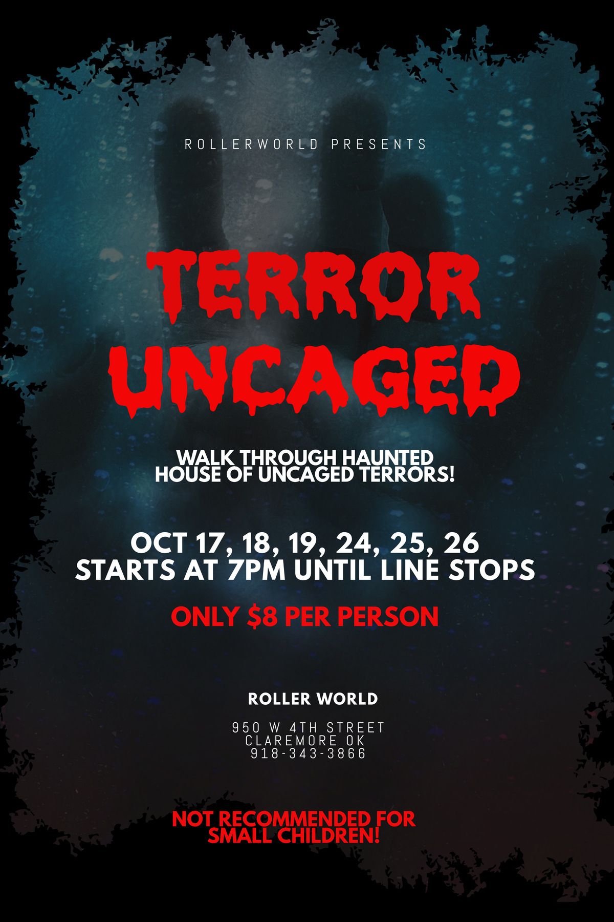 TERROR UNCAGED HAUNTED HOUSE