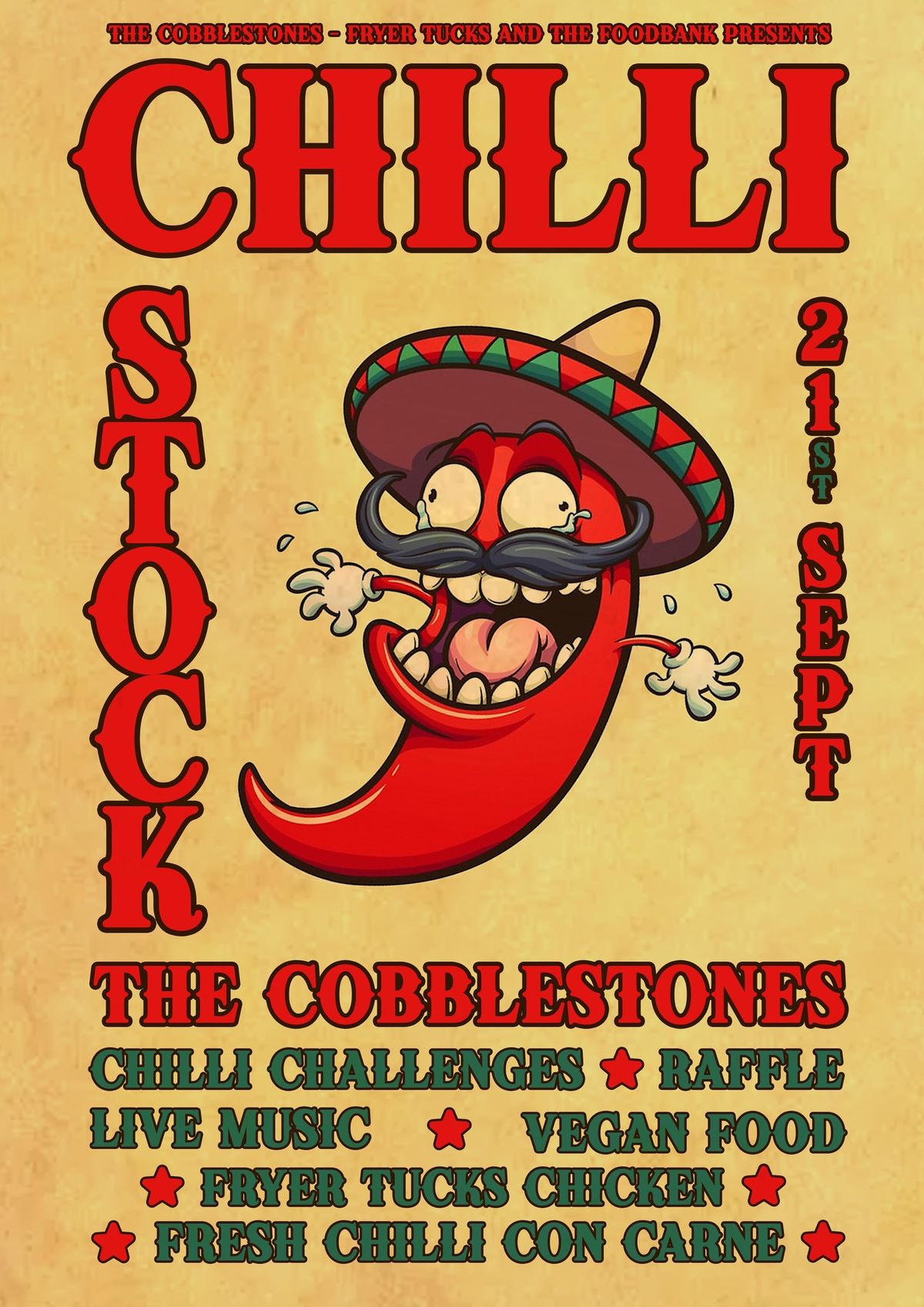 The Cobblestones Chilli Stock 20\/10\/24