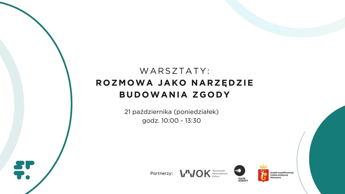 Warsztaty "Rozmowa jako narz\u0119dzie budowania zgody"