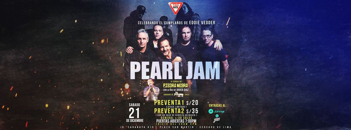 \ud83c\udfb8\ud83c\udde8\ud83c\uddf1 TRIBUTO  PEARL JAM POR PIEDRA NEGRA \ud83c\udde8\ud83c\uddf1\ud83c\udfb8