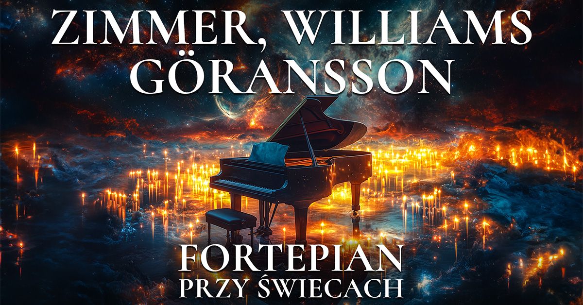 Lublin: Fortepian przy \u015bwiecach: Zimmer, Williams, G\u00f6ransson