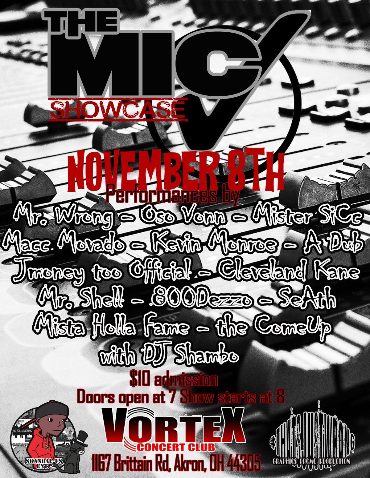 the Mic Check Showcase