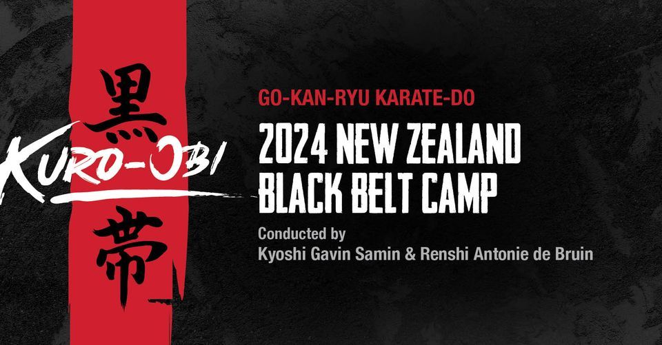 2024 New Zealand Black Belt Camp