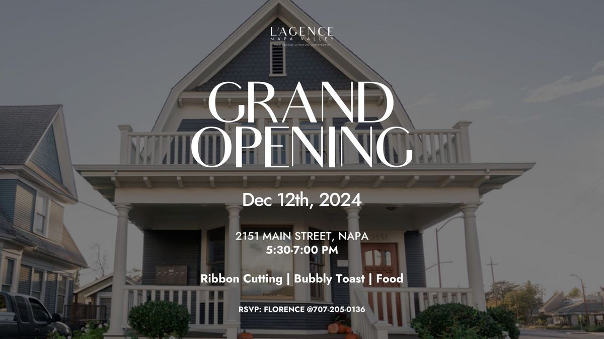 Grand Opening & Ribbon Cutting