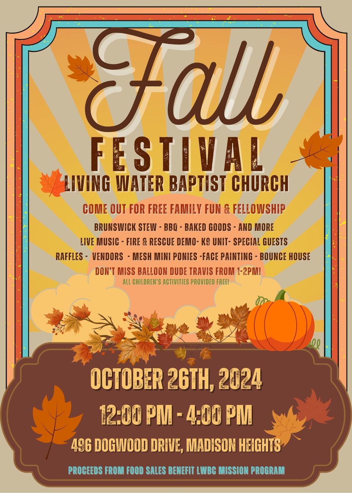 LWBC Annual Fall Festival