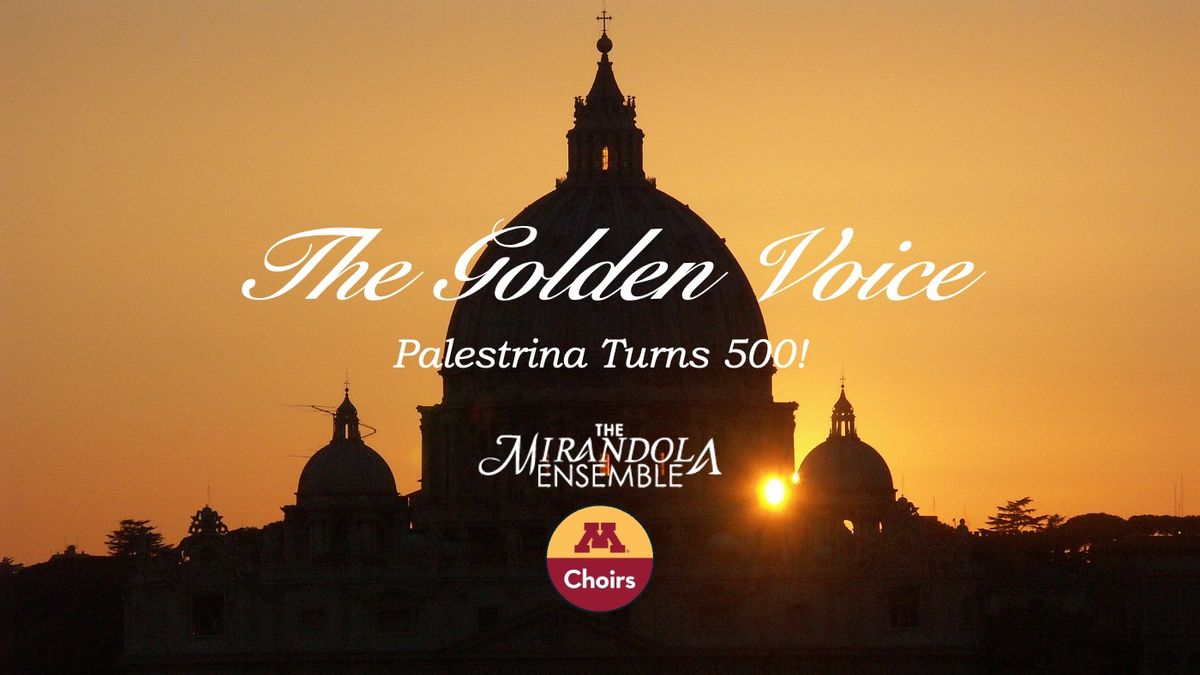 The Golden Voice: Palestrina Turns 500!