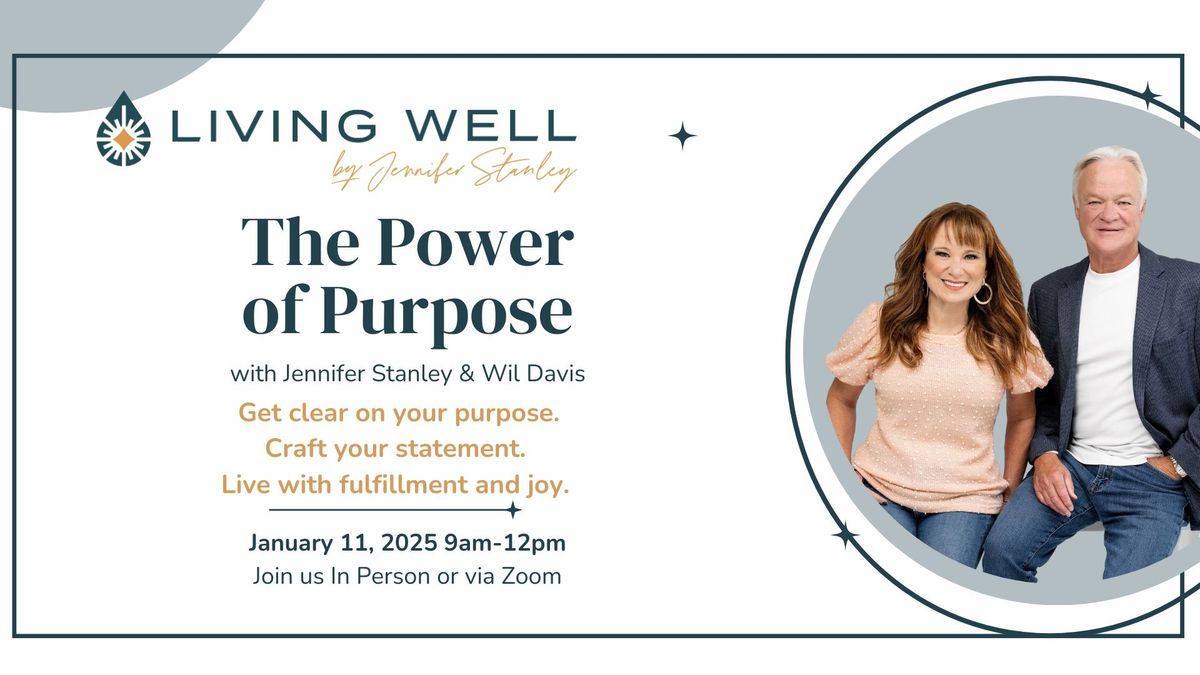 The Power of Purpose Workshop (Age 15+)