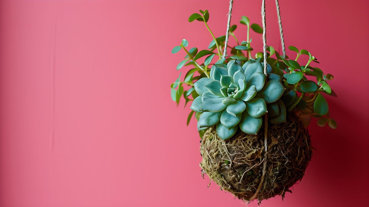 Christmas Kokedama