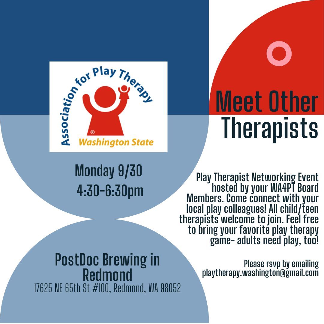 Networking Event for Play Therapists