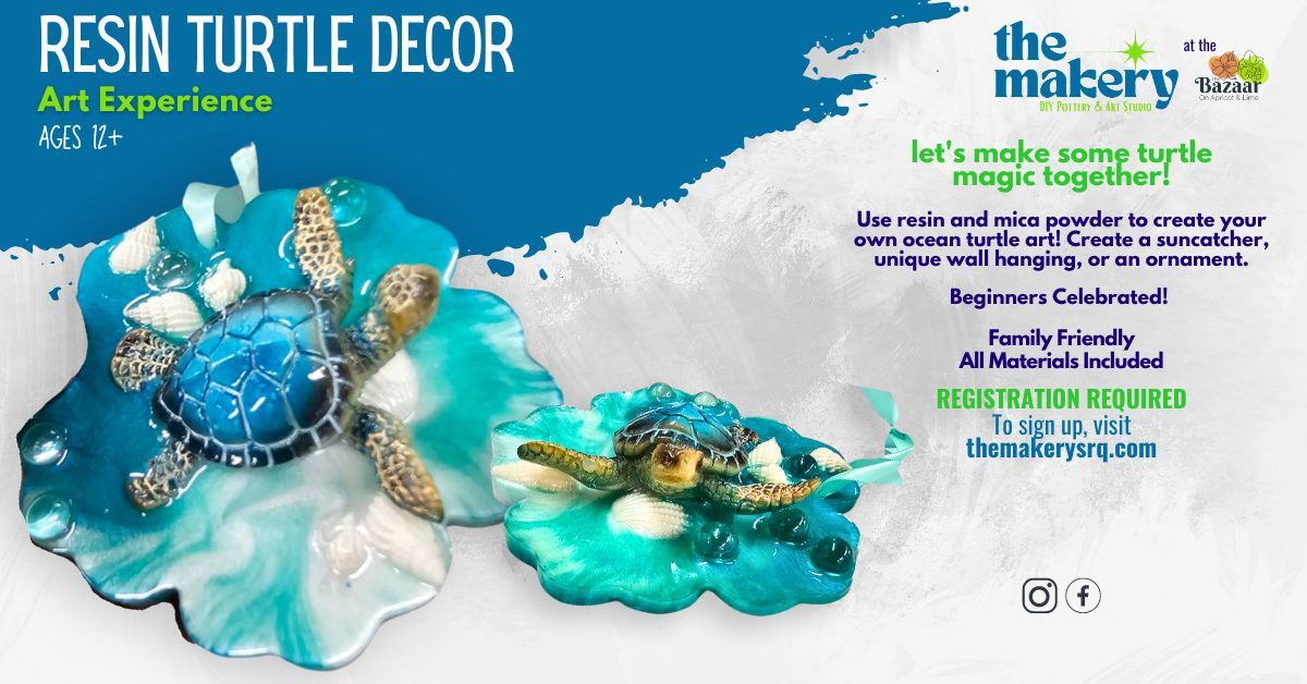 Turtle Resin Decor 