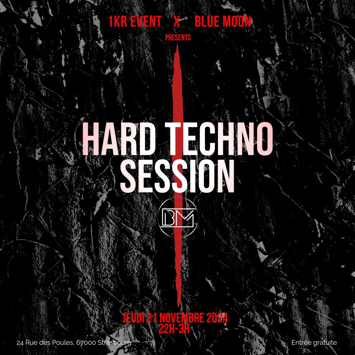 HARD TECHNO SESSION  1KR x blue moon 