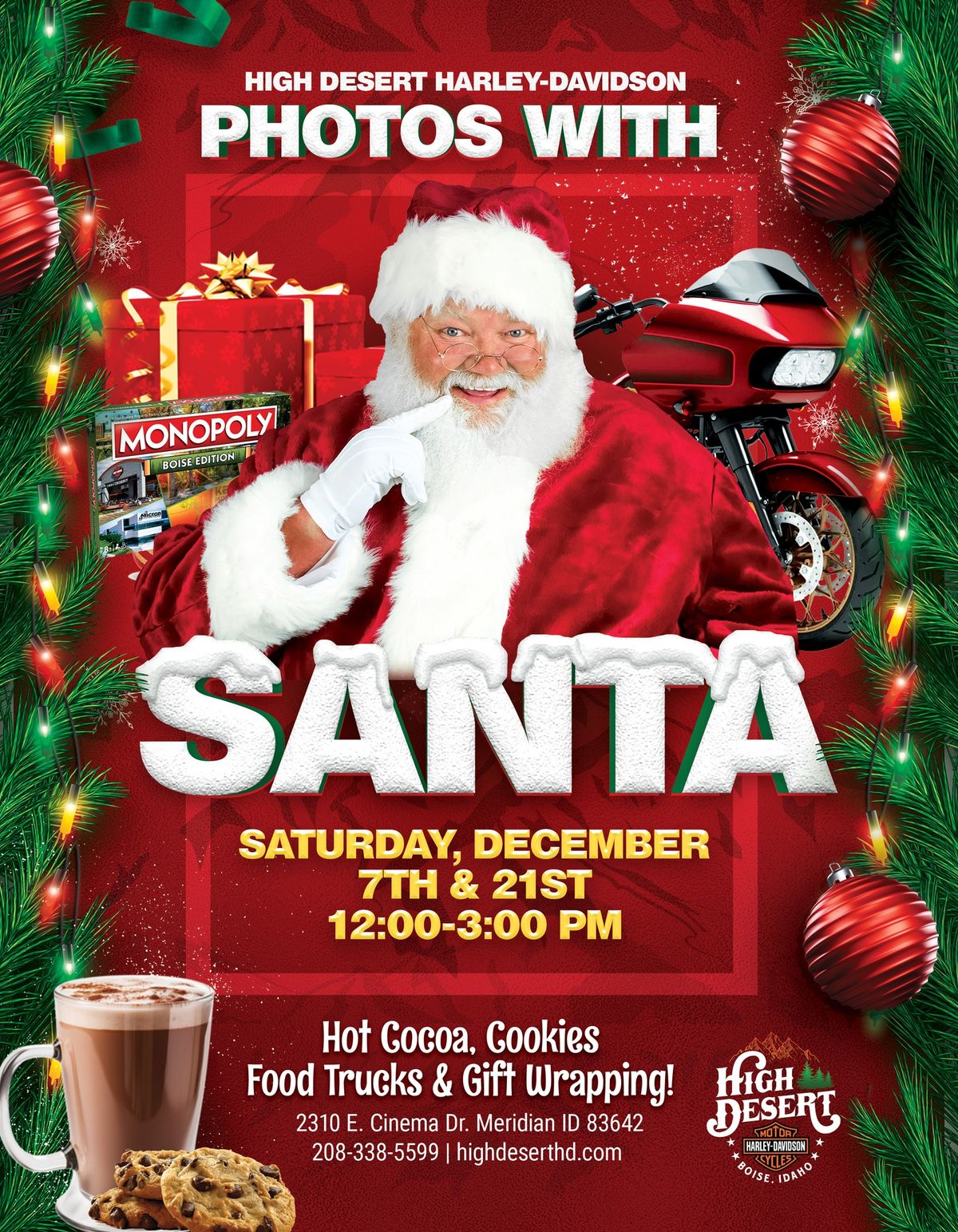 Photos with Santa