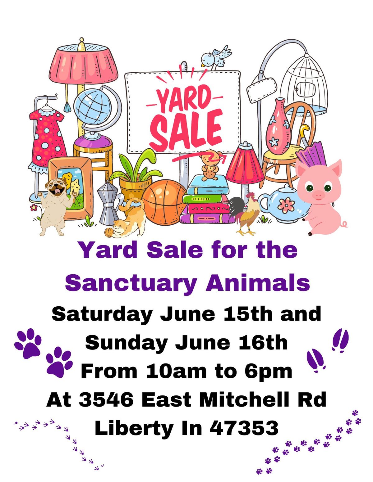 Sanctuary Yard Sale