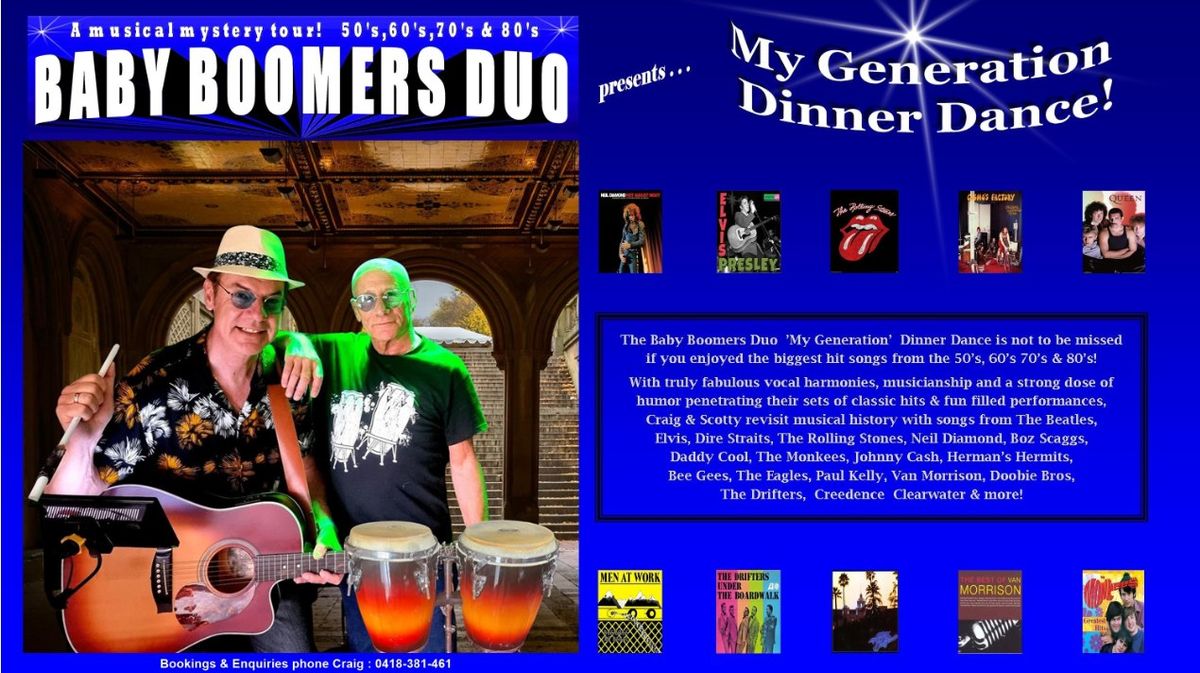 My Generation Dinner & Show