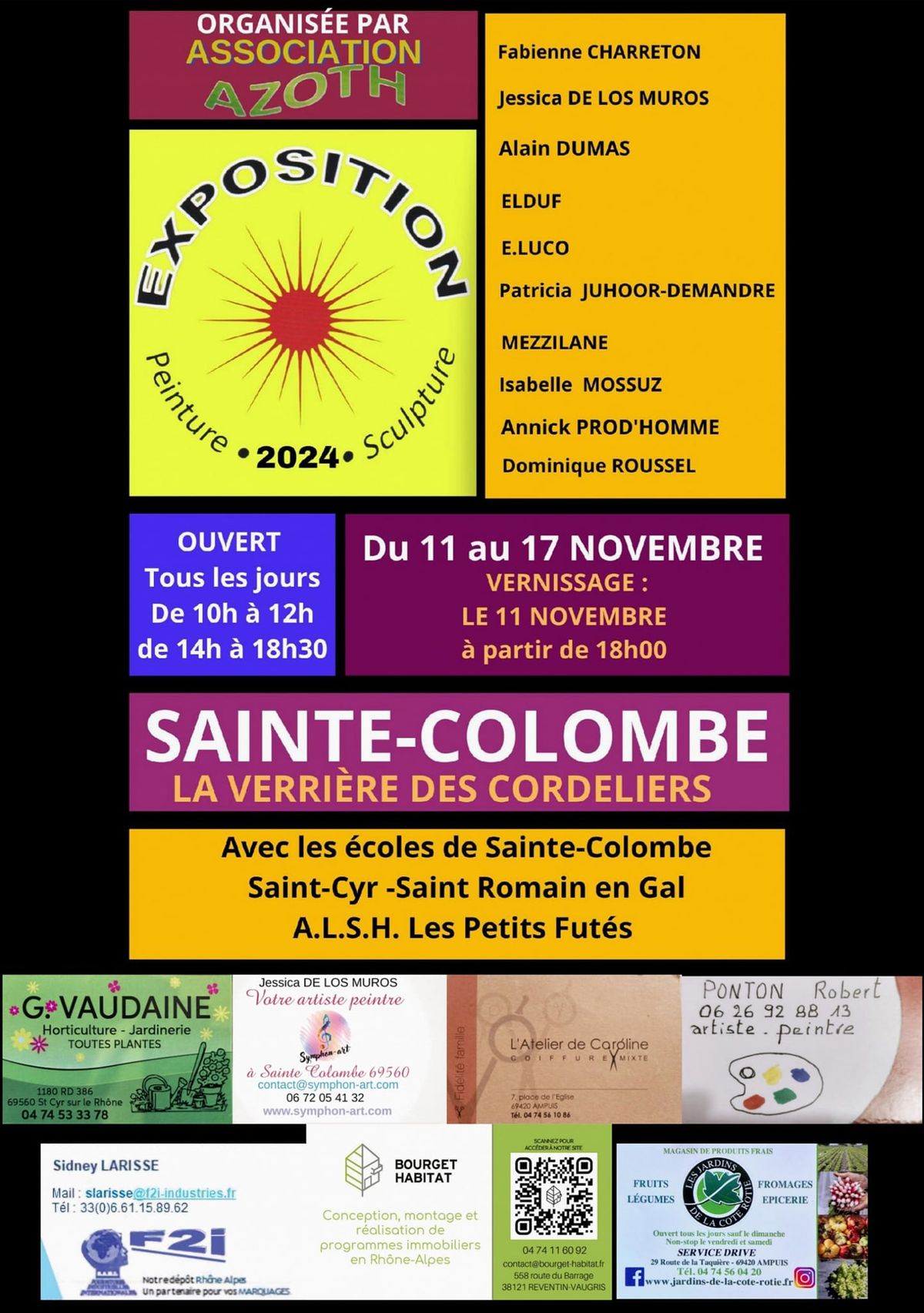 EXPOSITION ARTISTIQUE 